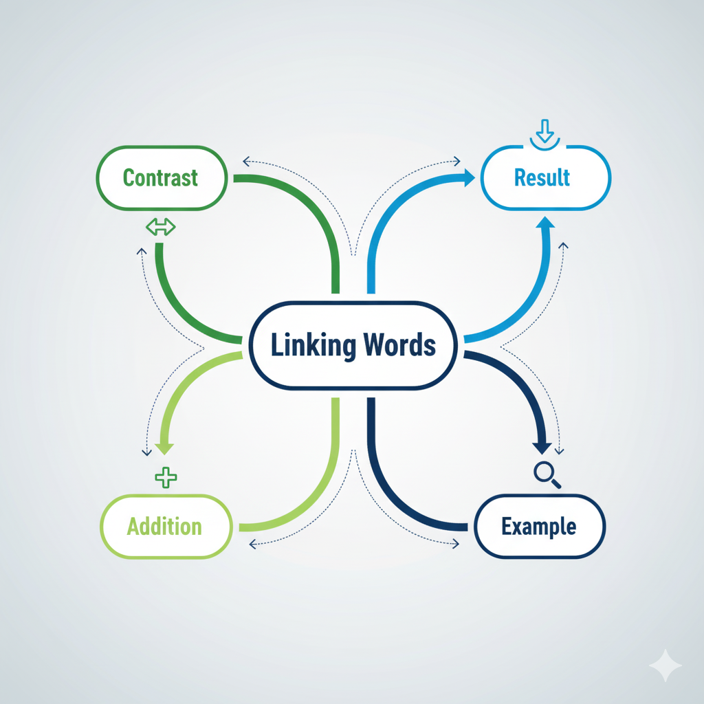10 Advanced Linking Words for a Band 9 IELTS Essay