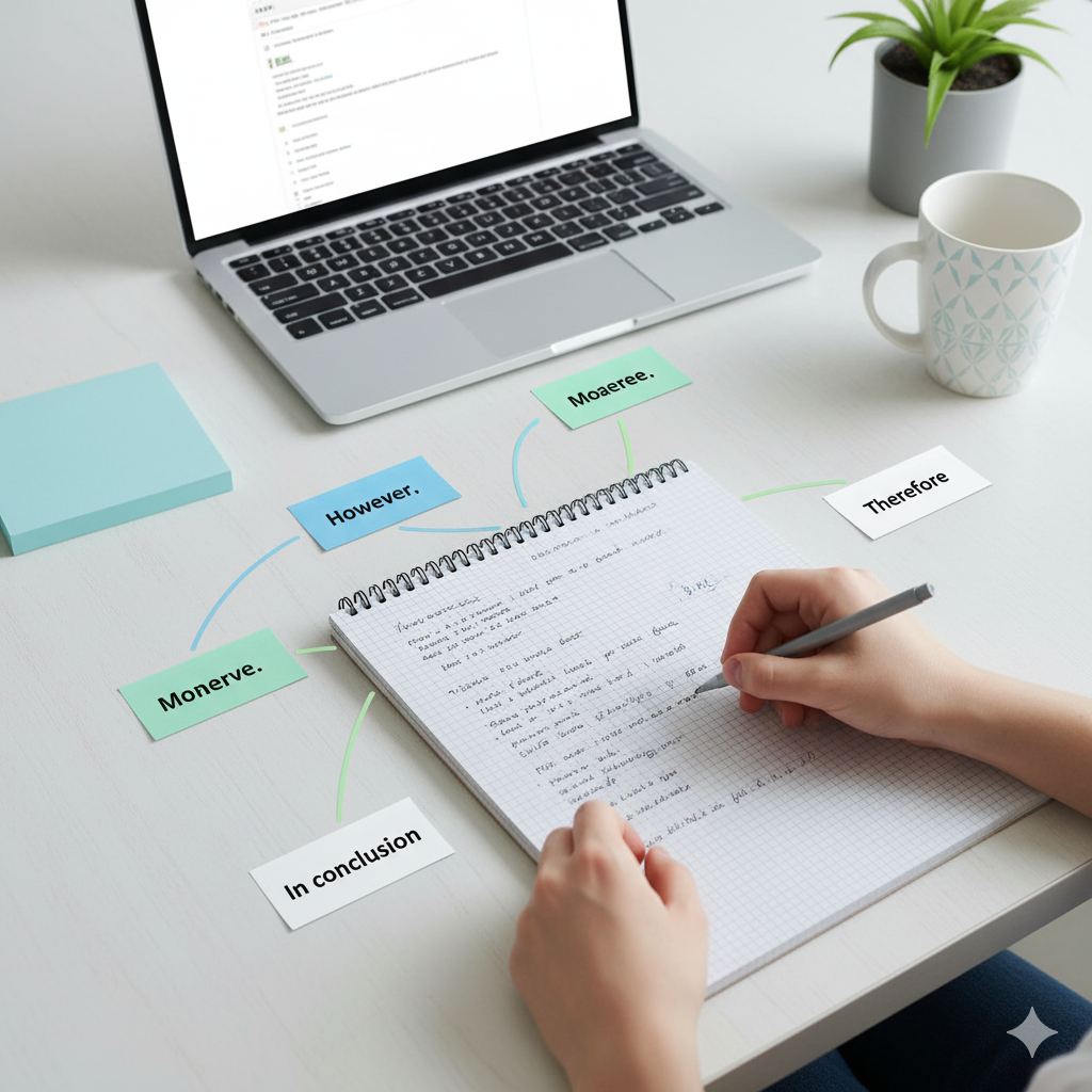 How to Use Linking Words in IELTS Writing Paragraphs Activity