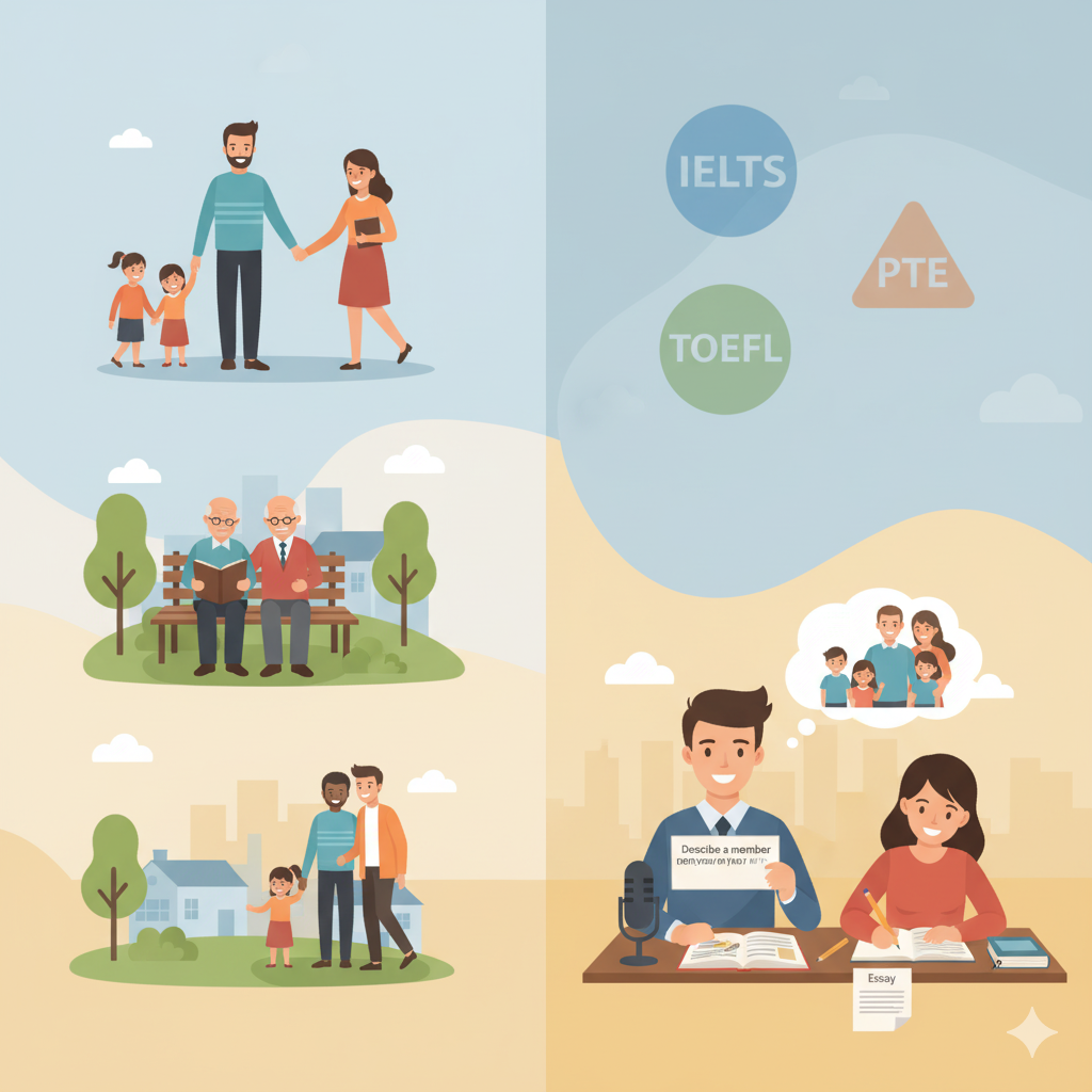 IELTS, TOEFL & PTE Focus Family & Relationships Collocations with Exercises 