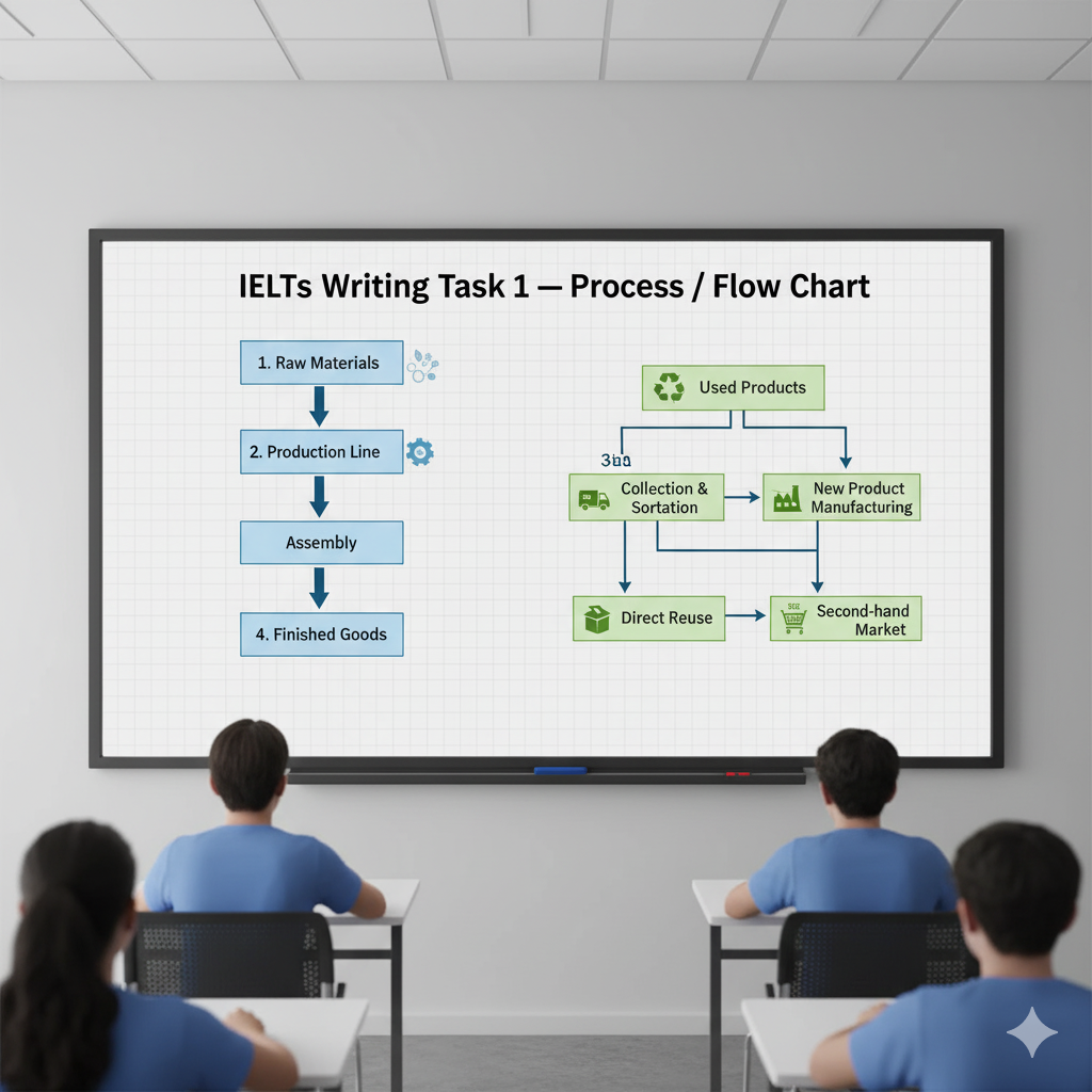 Gemini_Generated_Image_8w7ujy8w7ujy8w7u How to Write IELTS Task 1 Flow Chart / Process: Complete Guide with Structure, Vocabulary, Tips & Practice