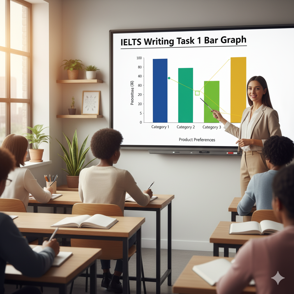 How to Write IELTS Task 1 Bar Graph The Ultimate Guide to Bar Graphs Structure, Vocabulary, Strategies & Samples