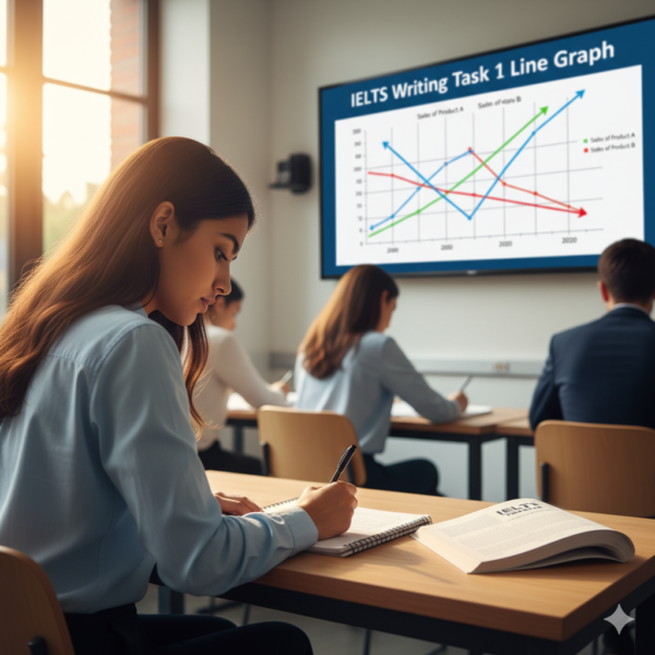 IELTS Writing Task 1 Line Graph - Goat Guru English