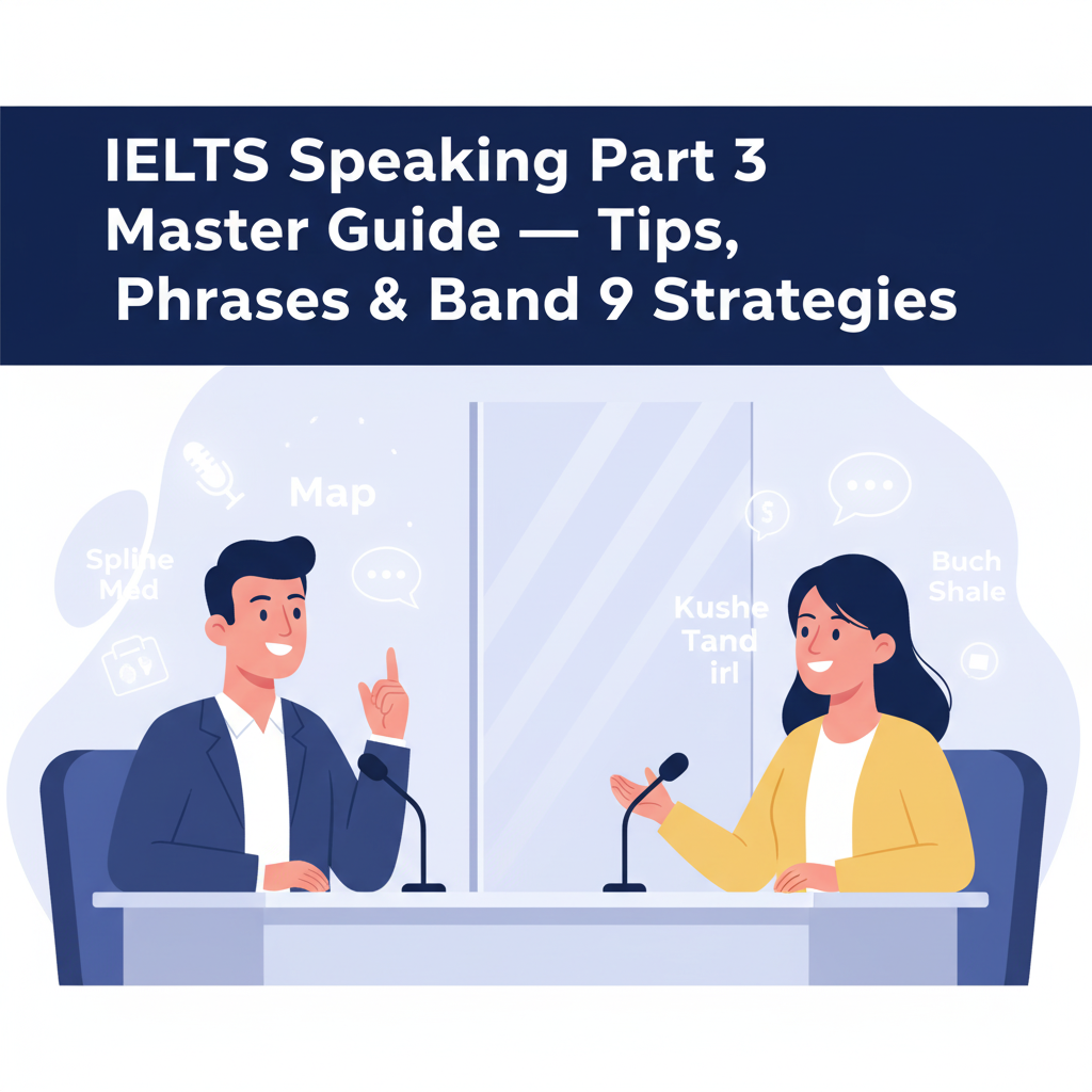 IELTS Speaking Part 3 Advanced Strategies, Tips & Natural Language Boosters