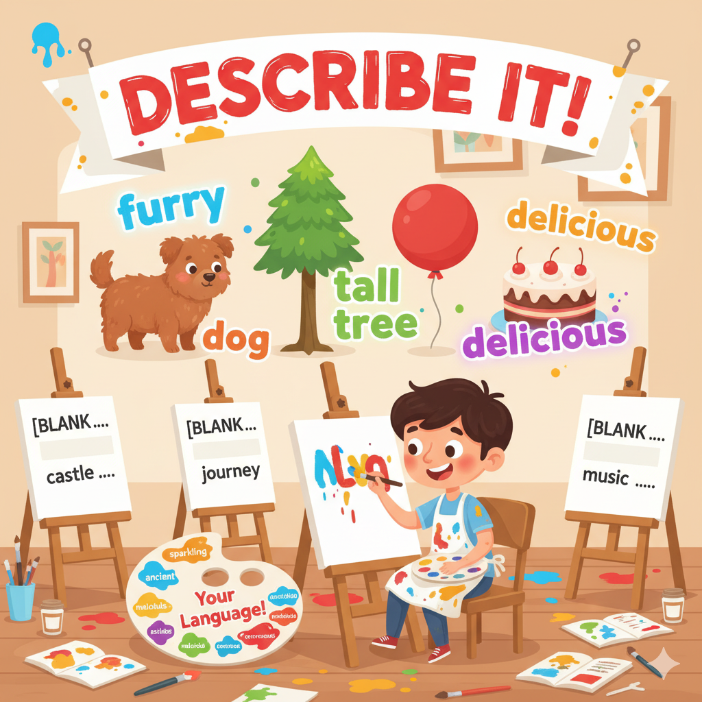 Parts of Speech Exercise Adjective Parts of Speech Exercise Adjective