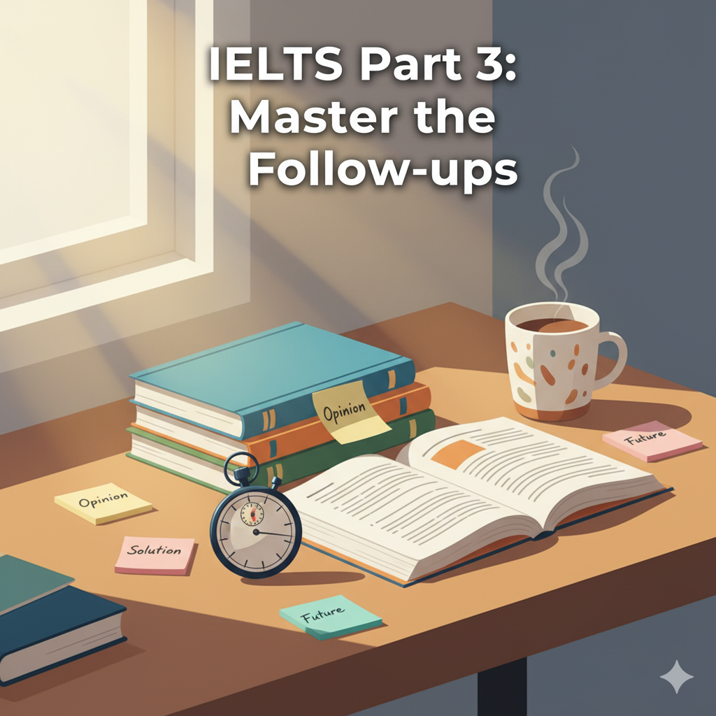 Ultimate IELTS Part 3 Question Bank — Follow-up & General Questions by Topic Ultimate IELTS Part 3 Question Bank — Follow-up & General Questions by Topic