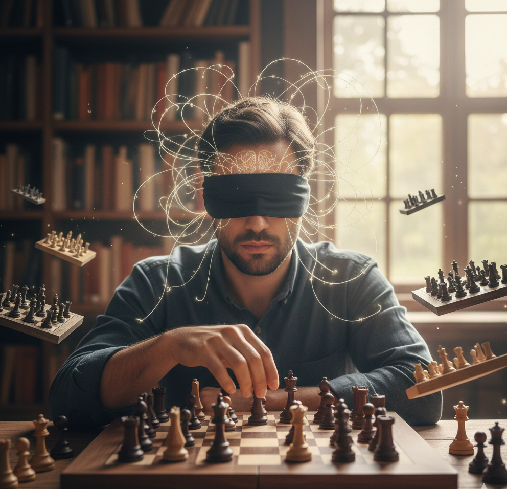 Timur Gareyev – blindfold chess champion