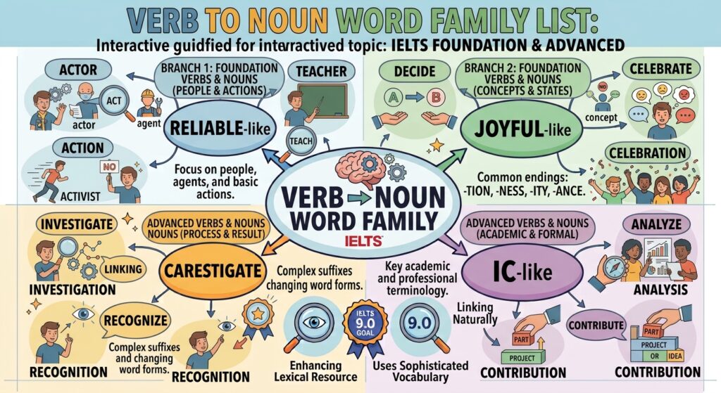 verb to noun word